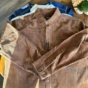Brixton corduroy over shirt